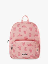 Rugzak 1 Compartiment Trixie Roze animals 97